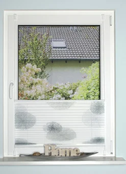 Plissee-Rollos ohne Bohren und Schrauben