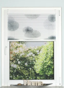 Plissee-Rollos ohne Bohren und Schrauben