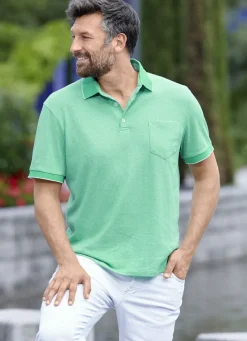 Poloshirt mit Brusttasche