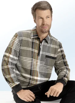 Poloshirt mit knöpfbarer Brusttasche