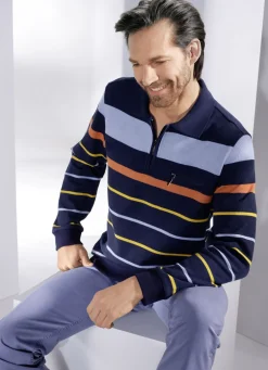 Poloshirt mit kurzem Reißverschluss