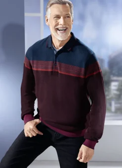 Poloshirt mit kurzer Knopfleiste