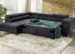 Polsterecke mit Bettfunktion und Komfortschaum-Polsterung