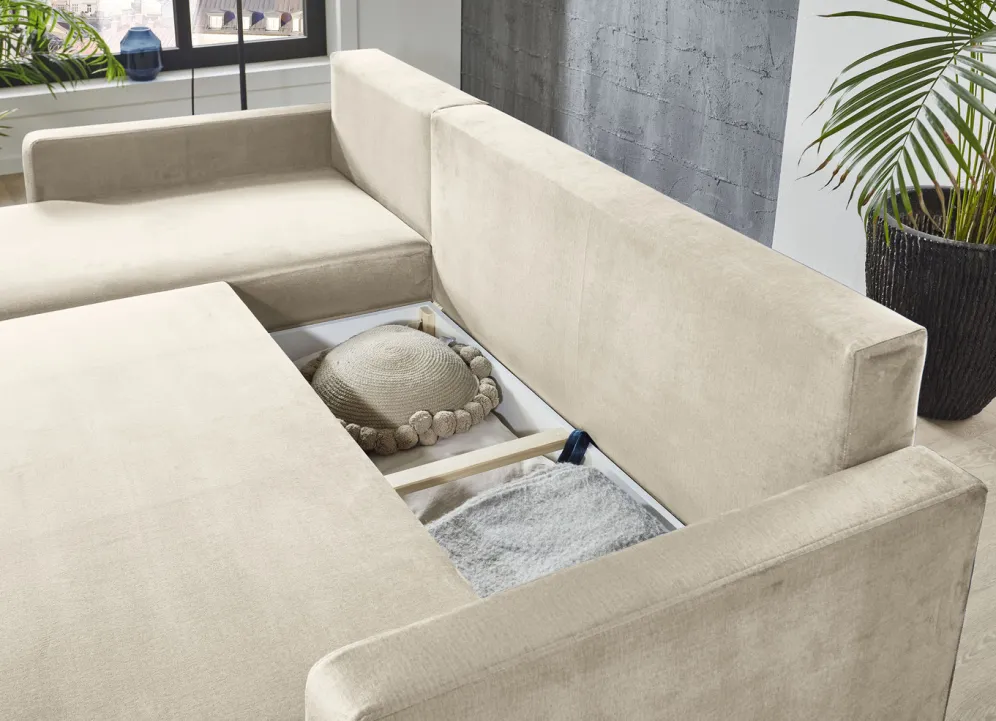 Polsterecke mit Funktion