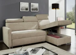 Polsterecke mit Schlaffunktion und Bettkasten