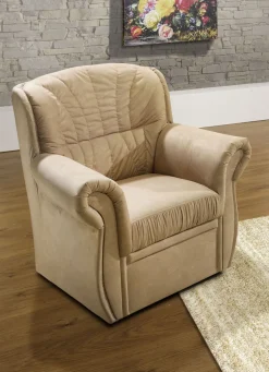 Polstermöbel mit angenehmem Mikrovelours-Bezug