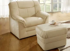 Polstermöbel mit Bezug aus echtem Leder