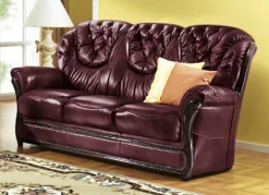 Polstermöbel mit Bezug aus echtem Leder