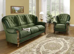 Polstermöbel mit edlen Holzchatosen