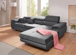 Polstermöbel mit Funktion und verstellbaren Kopfstützen