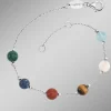 Powerful Stone Armband mit 6 echten Edelsteinen