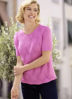 Pulli aus Bändchengarn