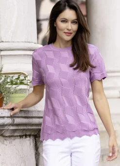 Pulli in weich fließender Qualität