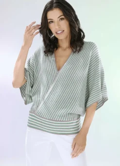 Pulli in Wickeloptik