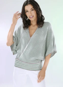 Pulli in Wickeloptik