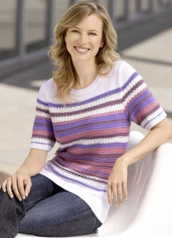 Pulli mit Effektgarn