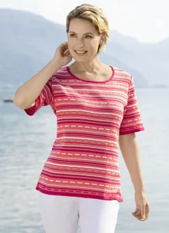 Pulli mit feinem Glitzer