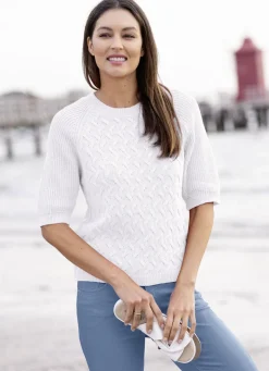 Pulli mit nachhaltig recycelter Baumwolle