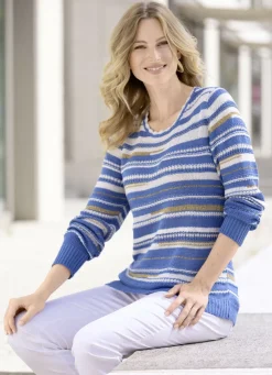 Pullover aus Bändchengarn
