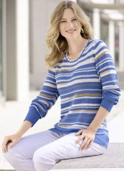 Pullover aus Bändchengarn
