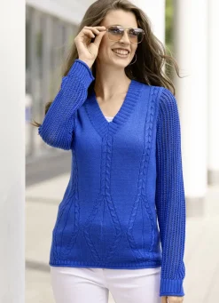 Pullover aus Bändchengarn