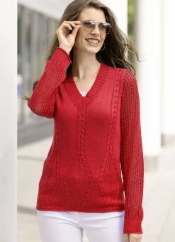 Pullover aus Bändchengarn