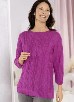 Pullover aus Friségarn