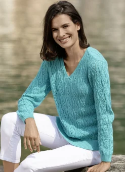 Pullover im Mustermix