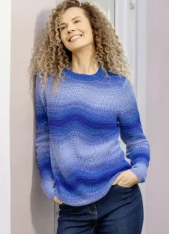 Pullover in Farbverlauf