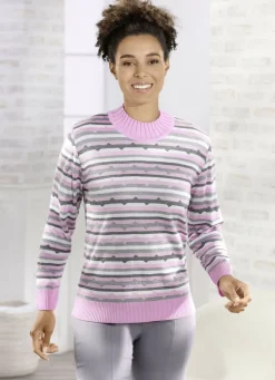 Pullover in Feinstrick
