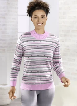 Pullover in Feinstrick