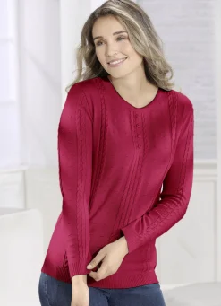 Pullover in Feinstrick