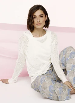 Pullover in Feinstrick