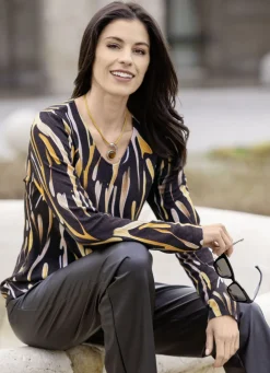 Pullover in Feinstrick