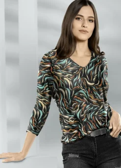 Pullover in Feinstrick