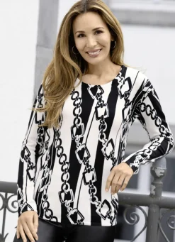 Pullover in Feinstrick