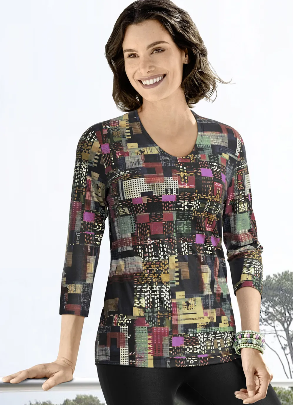 Pullover in Feinstrick