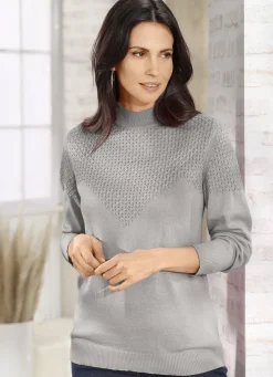 Pullover in Feinstrick