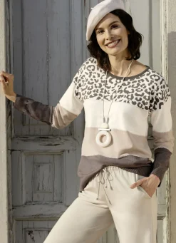 Pullover in Feinstrick