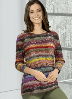 Pullover in Feinstrick