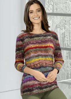 Pullover in Feinstrick