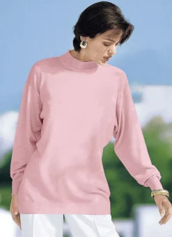 Pullover in Feinstrick mit Schurwolle