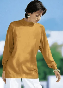 Pullover in Feinstrick mit Schurwolle