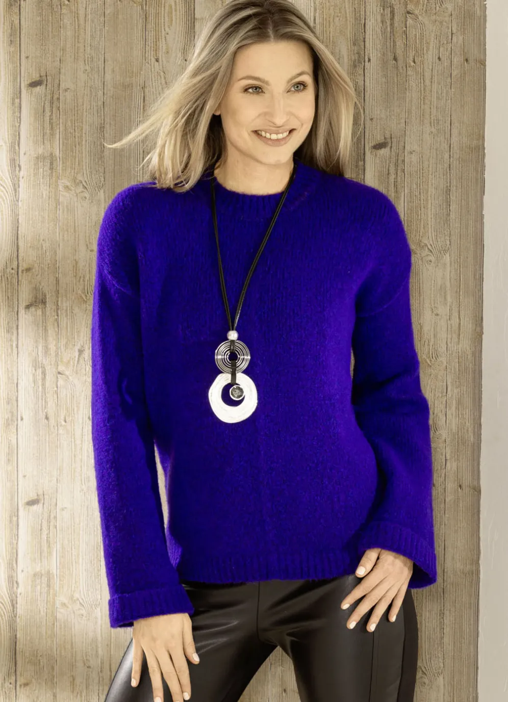 Pullover in flauschig weichem Griff