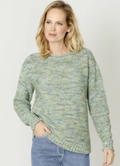 Pullover in Garnmix