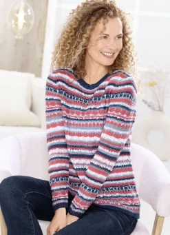 Pullover in Garnmix