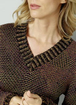 Pullover in Grobstrick