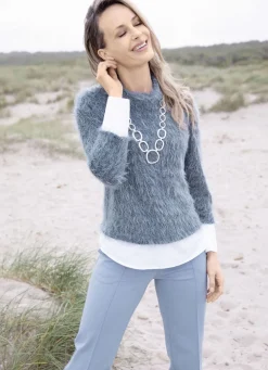 Pullover in 2-in-1-Optik
