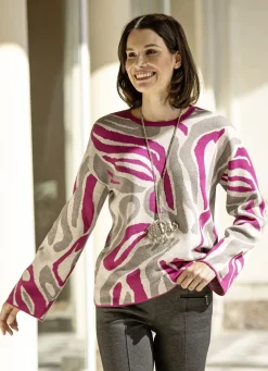 Pullover in Jacquard-Dessin