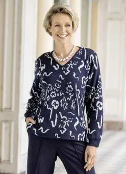 Pullover in Jacquard-Dessin